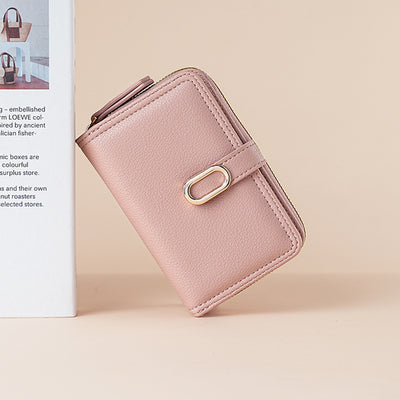 Multi Functional High End Buckle Wallet for Women