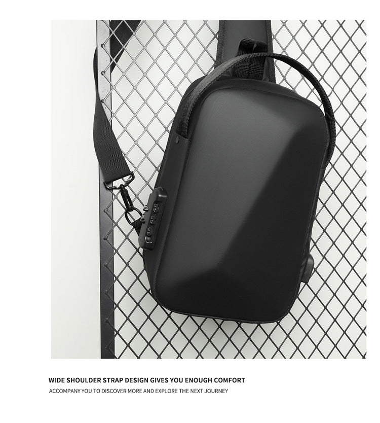Urban Crossbody Sling Backpack | Breathable 10-Inch Travel Chest Bag