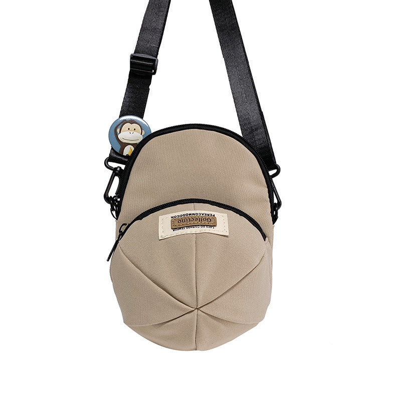 Trendy Mini Round Crossbody Bag | Lightweight Casual Everyday Shoulder Bag