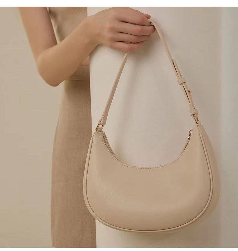 Half-Moon Shoulder Bag for Women