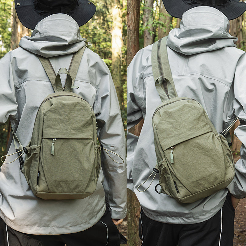 Multifunctional Convertible Backpack | Waterproof Crossbody Chest Bag