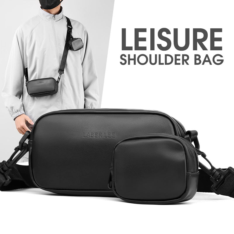Mens Urban Crossbody Shoulder Bag | Lightweight Casual Mini Sling Bag