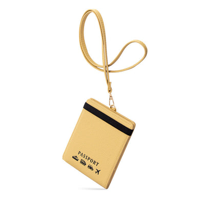 Portable Halter Neck multi Function Passport Holder