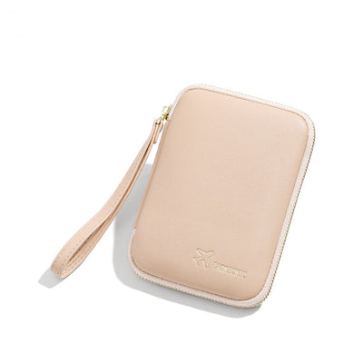 Korean Style Multi-functional Passport Protection Hanging Wallet