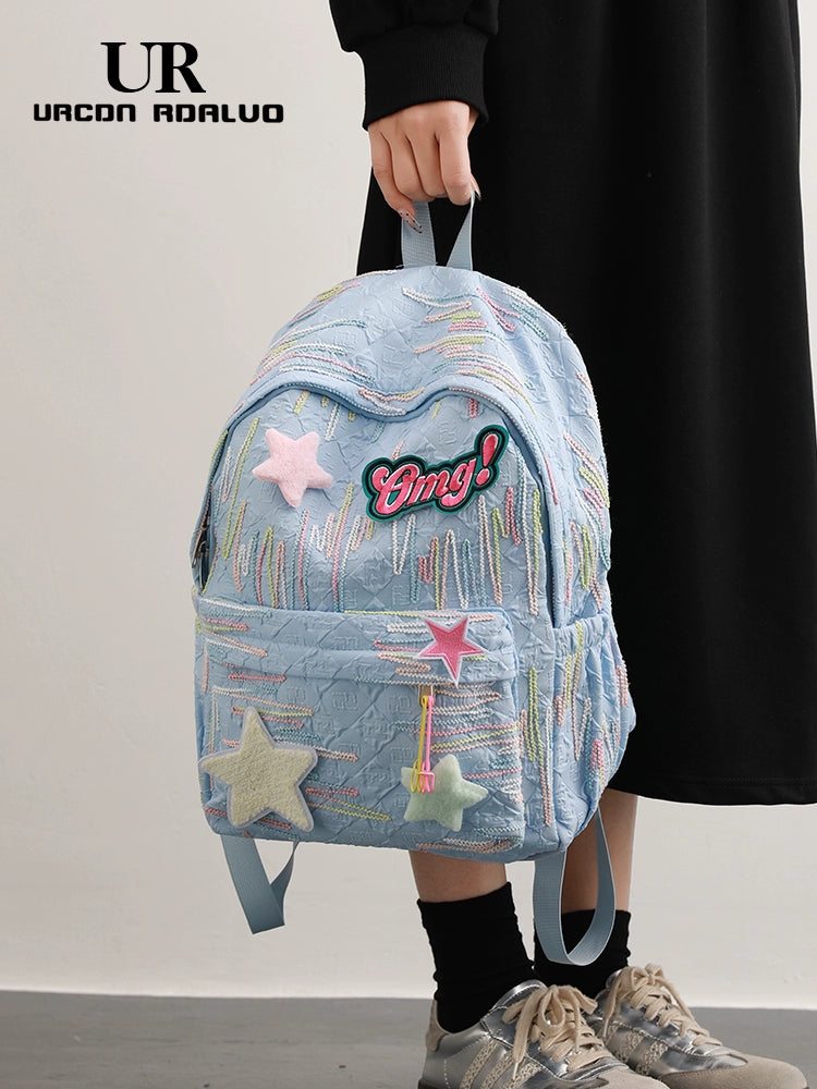 UR high-value cute girls' lightweight day backpack