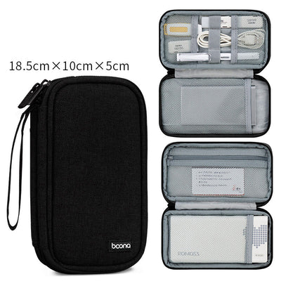 Baona Double Chambered Accessories Organizer Storage Bag