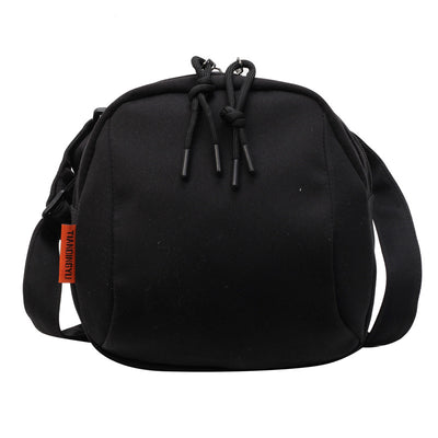 Women’s Minimal Canvas Crossbody Bucket Bag | Lightweight Casual Shoulder Handbag