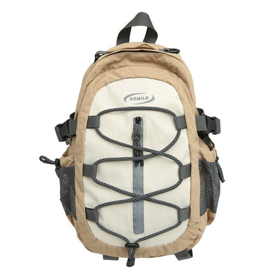 Lightweight Outdoor Hiking Backpack | Wear-Resistant Travel Backpack with Bungee Cord