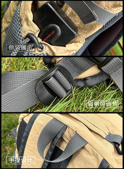 Lightweight Outdoor Hiking Backpack | Wear-Resistant Travel Backpack with Bungee Cord