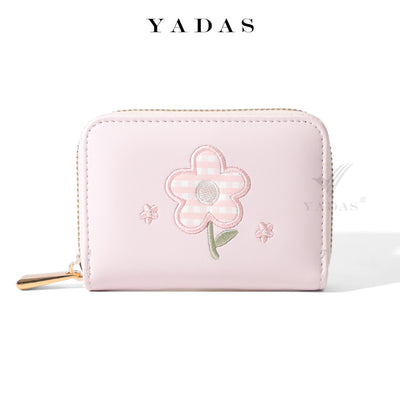 Cute Embroidered Handy Wallet for Girls