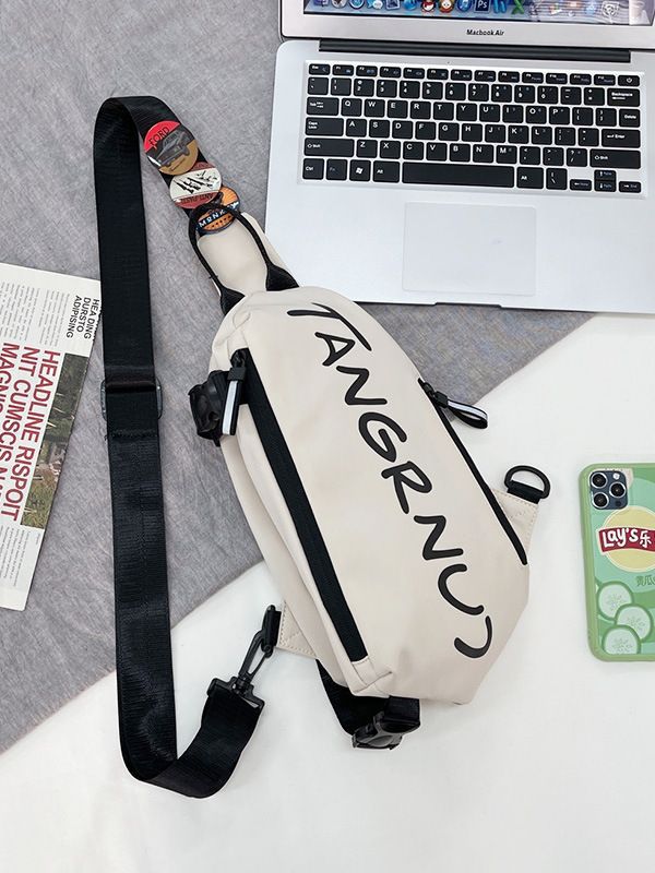 Trendy Large Capacity Crossbody Chest Bag for Men & Women | Waterproof Casual Sling Bag