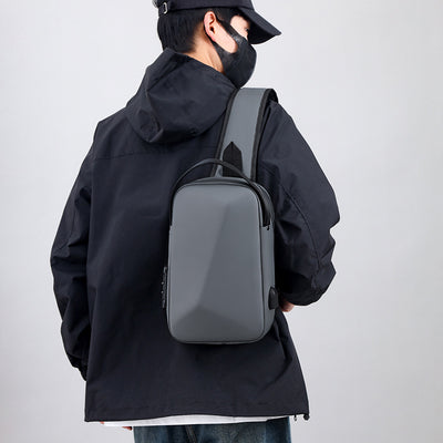 Urban Crossbody Sling Backpack | Breathable 10-Inch Travel Chest Bag
