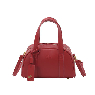 Luxury Womens Boston Handbag | Premium Retro Shoulder & Crossbody Pillow Bag
