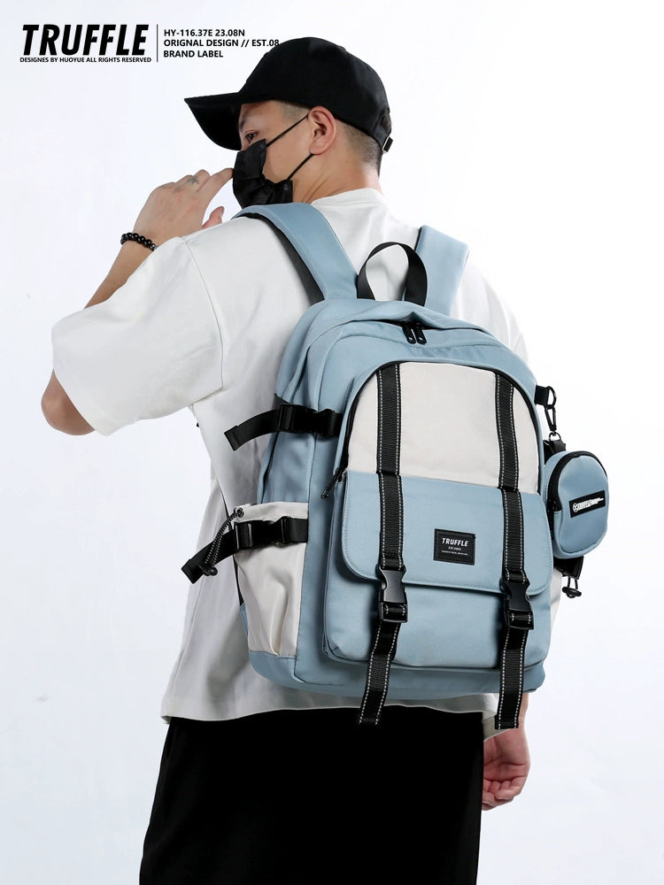 TRUFFLE Large Capacity College Backpack