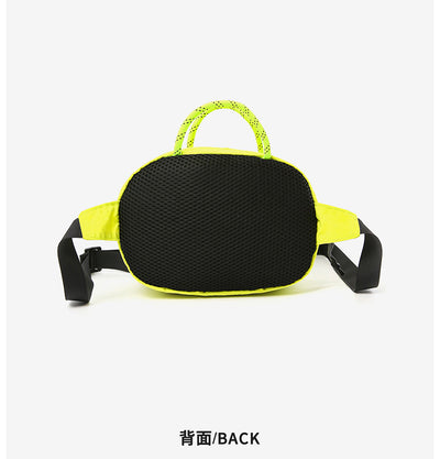 Unisex Casual Crossbody Waist Bag | Lightweight Nylon Chest & Shoulder Bag