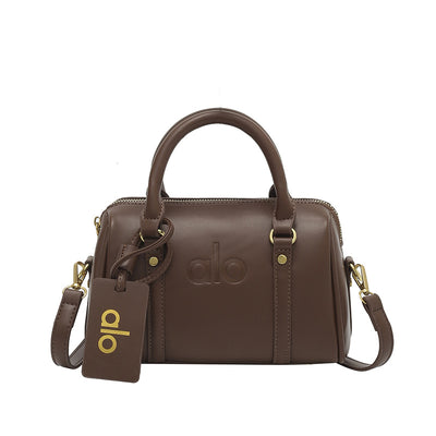 Luxury Retro Boston Handbag for Women | Premium Crossbody & Shoulder Bag