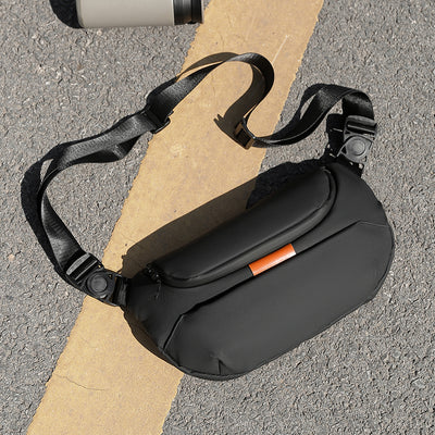 Premium Mens Waterproof Crossbody Chest Bag | Urban Travel Sling Bag