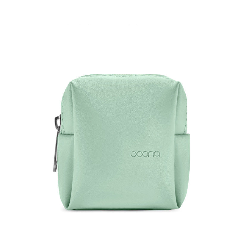 Baona PU Leather Mini Portable Multi Function Storage Bag