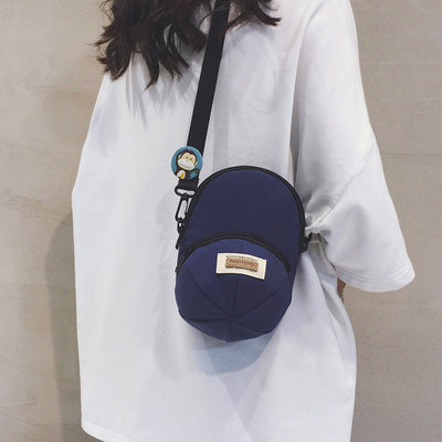 Trendy Mini Round Crossbody Bag | Lightweight Casual Everyday Shoulder Bag