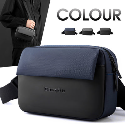 Modern Mens Crossbody Shoulder Bag | Breathable Oxford Cloth Messenger Bag