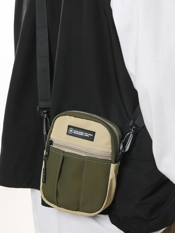 Premium Minimal Crossbody Sling Bag for Men & Women | Lightweight Travel Chest Shoulder Bag