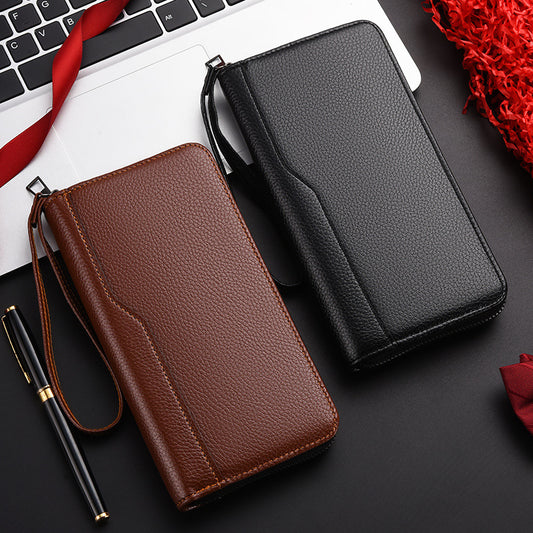 Long and Large Capacity Multi-Card Slot Handheld Wallet