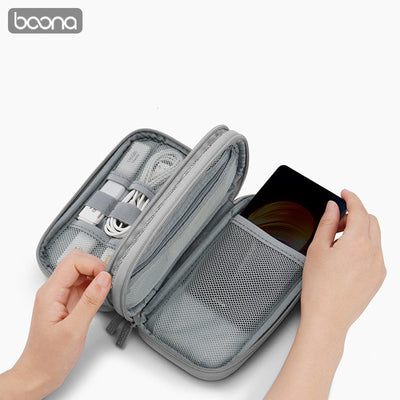 Baona Double Chambered Accessories Organizer Storage Bag