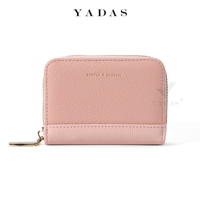 Compact Handy Wallet for Female with Zipper
