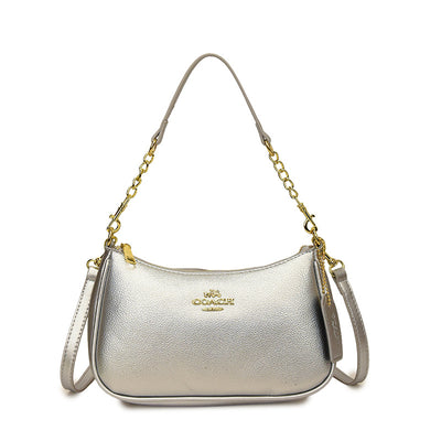 Luxury Womens Chain Shoulder Bag | Premium Underarm Crossbody Handbag