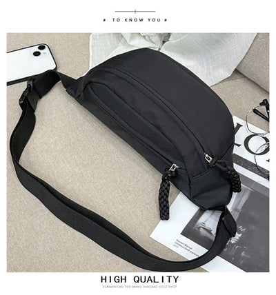 Minimalist Womens Crossbody Chest Bag | Everyday Sling Waist Bag
