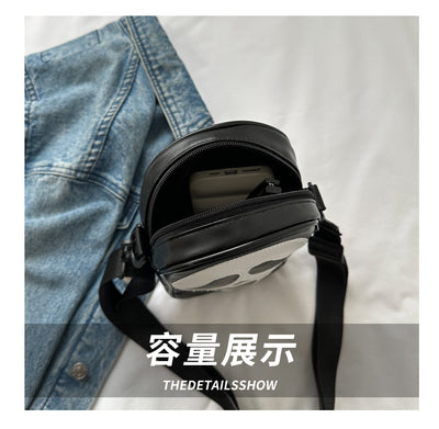Horror Mask Mini Crossbody Bag  3D Gothic Shoulder Bag