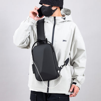 Urban Crossbody Sling Backpack | Breathable 10-Inch Travel Chest Bag