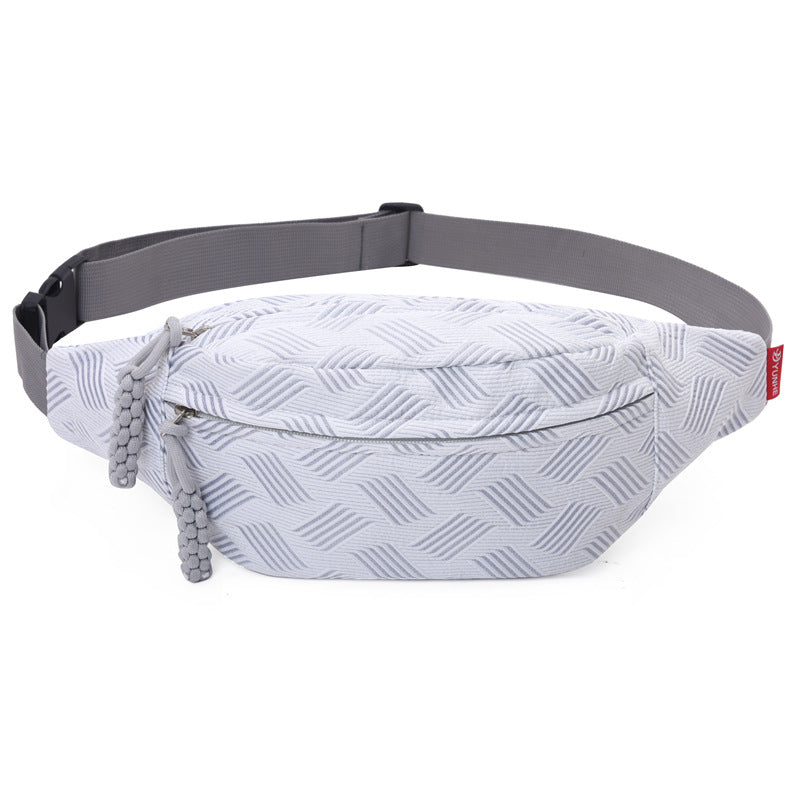 Lightweight Corduroy Waist Bag | Trendy Crossbody Chest Sling Bag