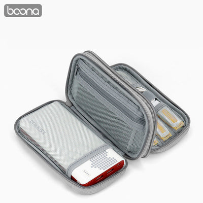 Baona Double Chambered Accessories Organizer Storage Bag