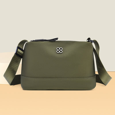 Lightweight Nylon Crossbody Bag for Women  Minimalist Everyday Shoulder Bag