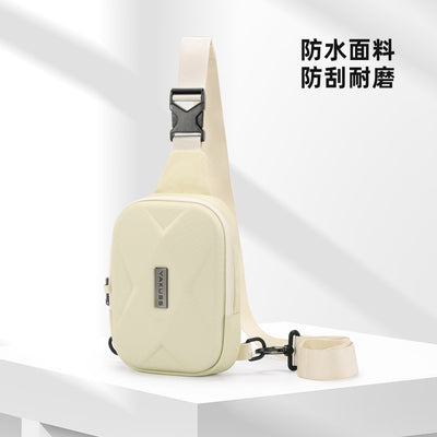Mens Urban Waterproof Hard Shell Sling Bag | Everyday Travel Crossbody Chest Bag