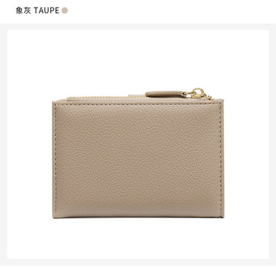 Luxury Short Womens Wallet | Premium Compact PU Card Holder & Coin Purse