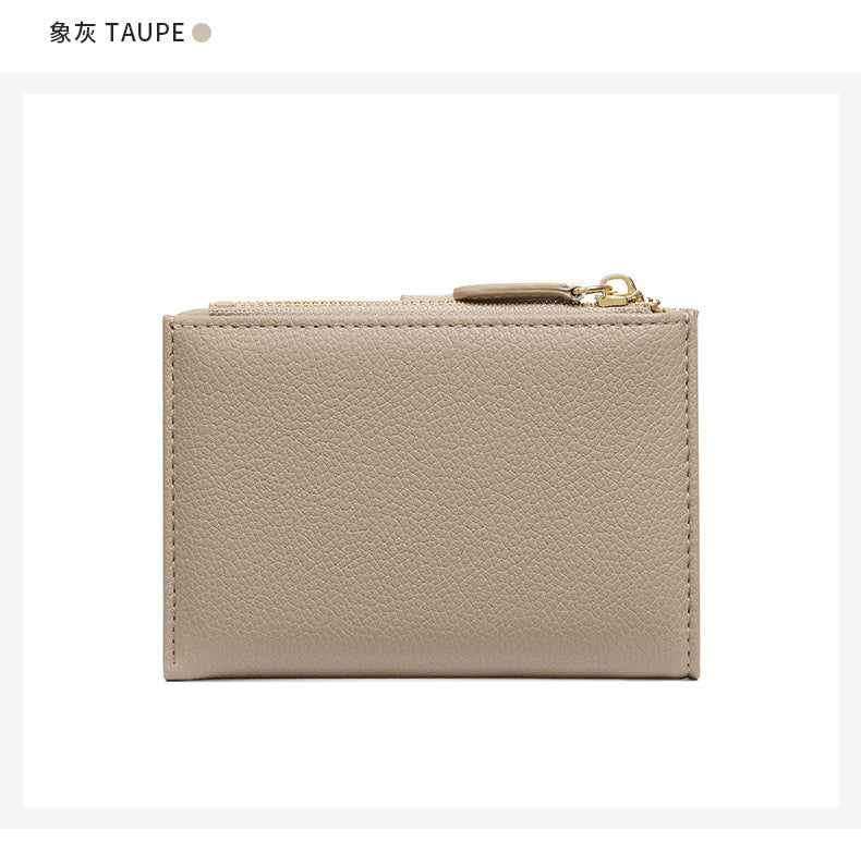 Luxury Short Womens Wallet | Premium Compact PU Card Holder & Coin Purse