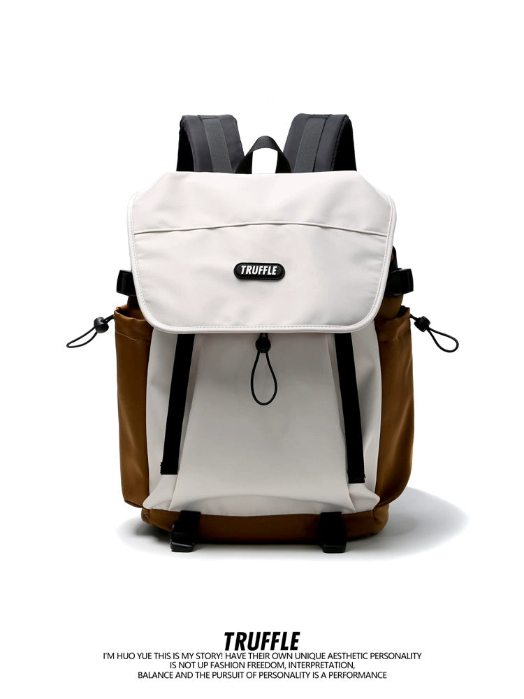 TRUFFLE Trendy Brand Outdoor Travel Backpack for College Student