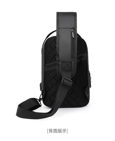 Urban Crossbody Sling Backpack | Breathable 10-Inch Travel Chest Bag