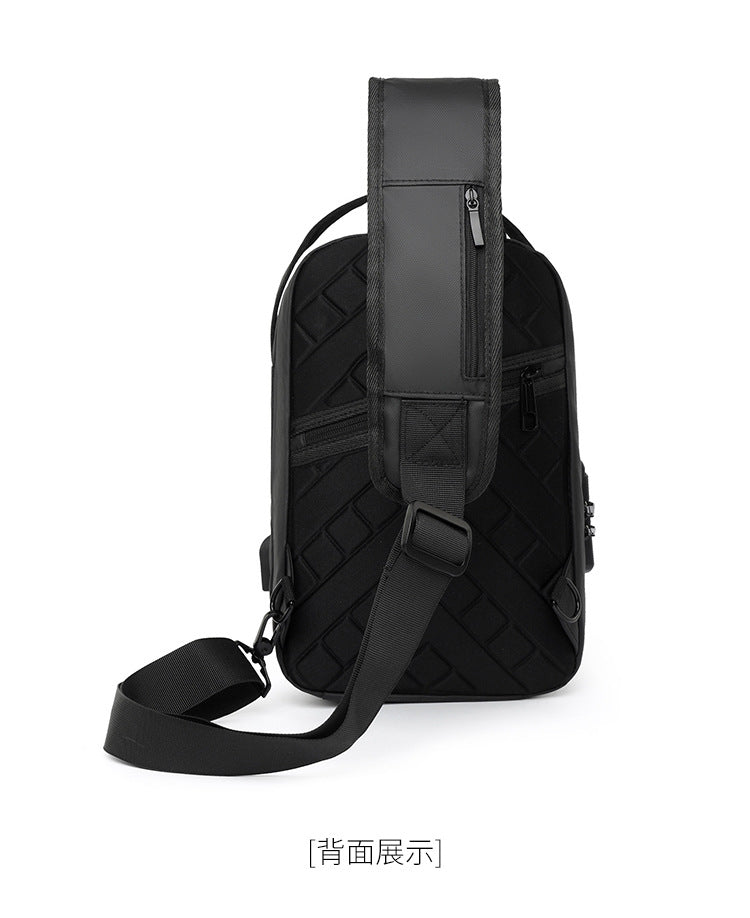 Urban Crossbody Sling Backpack | Breathable 10-Inch Travel Chest Bag