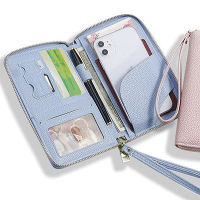 High Quality Multifunctional Passport Protective wallet with Zipper