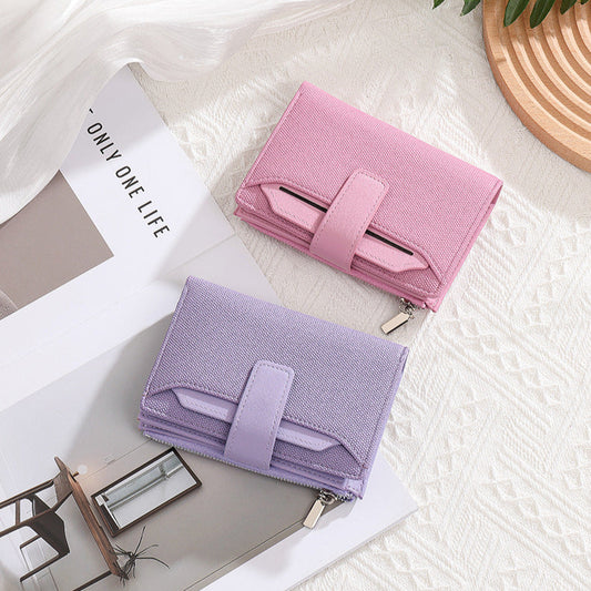 Canvas Pattern High End PU leather Women's Wallet