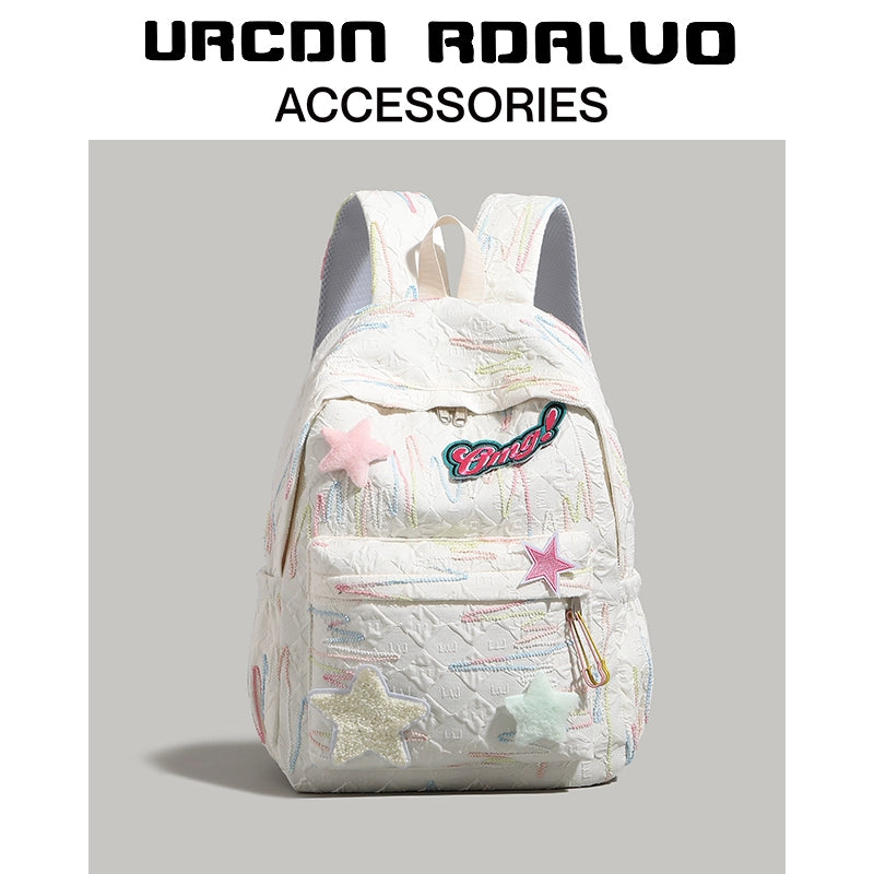 UR high-value cute girls' lightweight day backpack