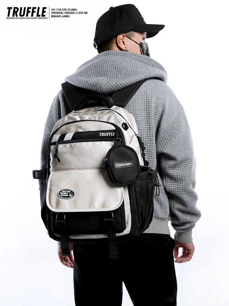 TRUFFLE trendy high school school travel backpack