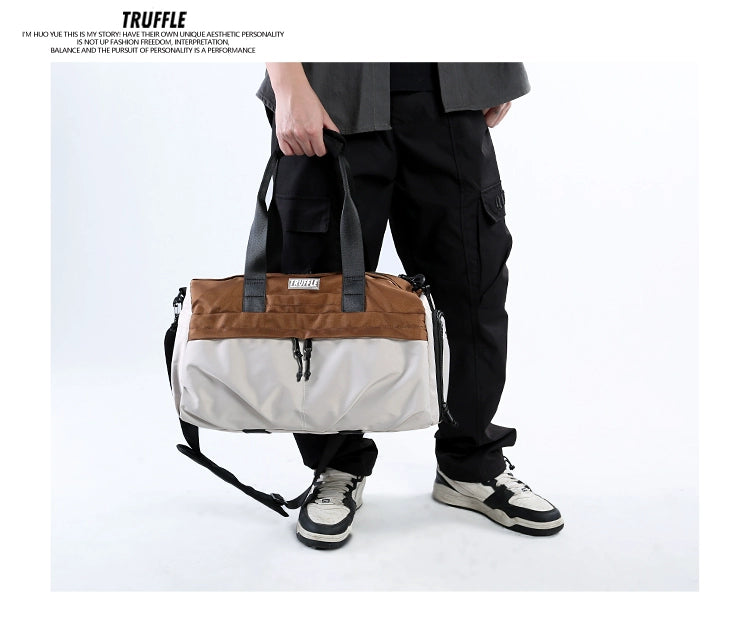 TRUFFLE Ethnic Style Large Capacity Duffle Bag