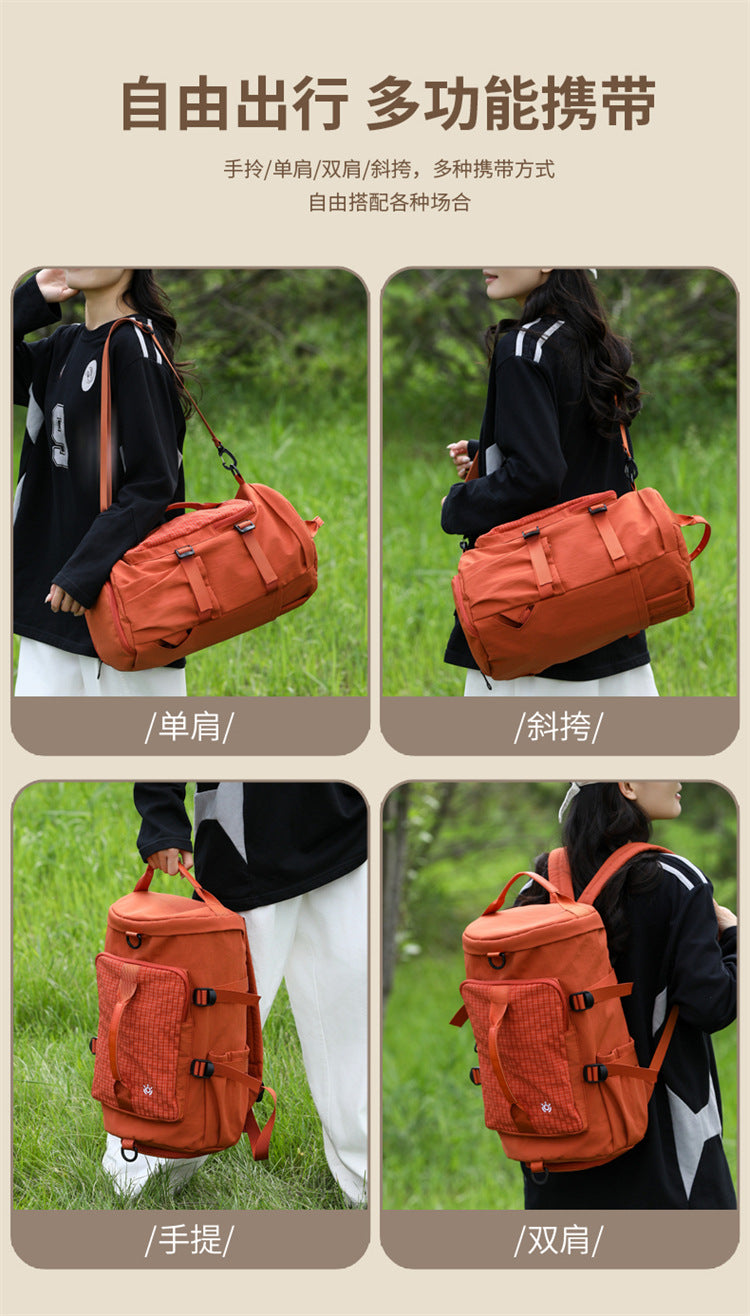Large Capacity Waterproof Travel Backpack | Expandable Unisex Street Style Bag
