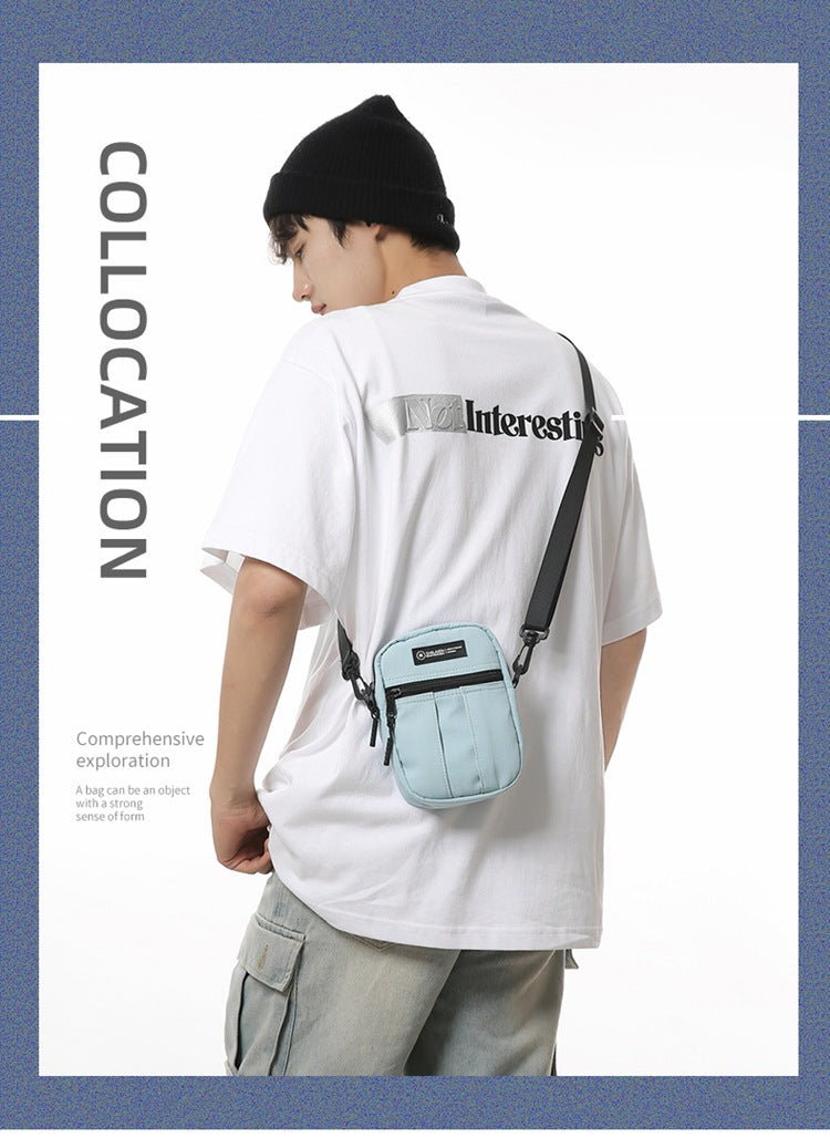 Premium Minimal Crossbody Sling Bag for Men & Women | Lightweight Travel Chest Shoulder Bag