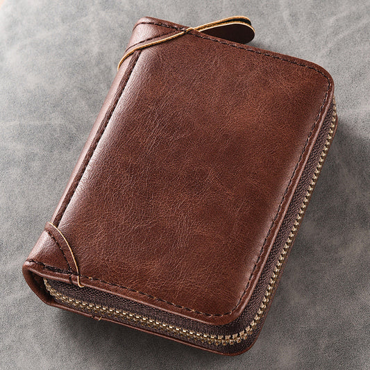 Multi card Holder Case With Zipper