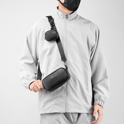 Mens Urban Crossbody Shoulder Bag | Lightweight Casual Mini Sling Bag